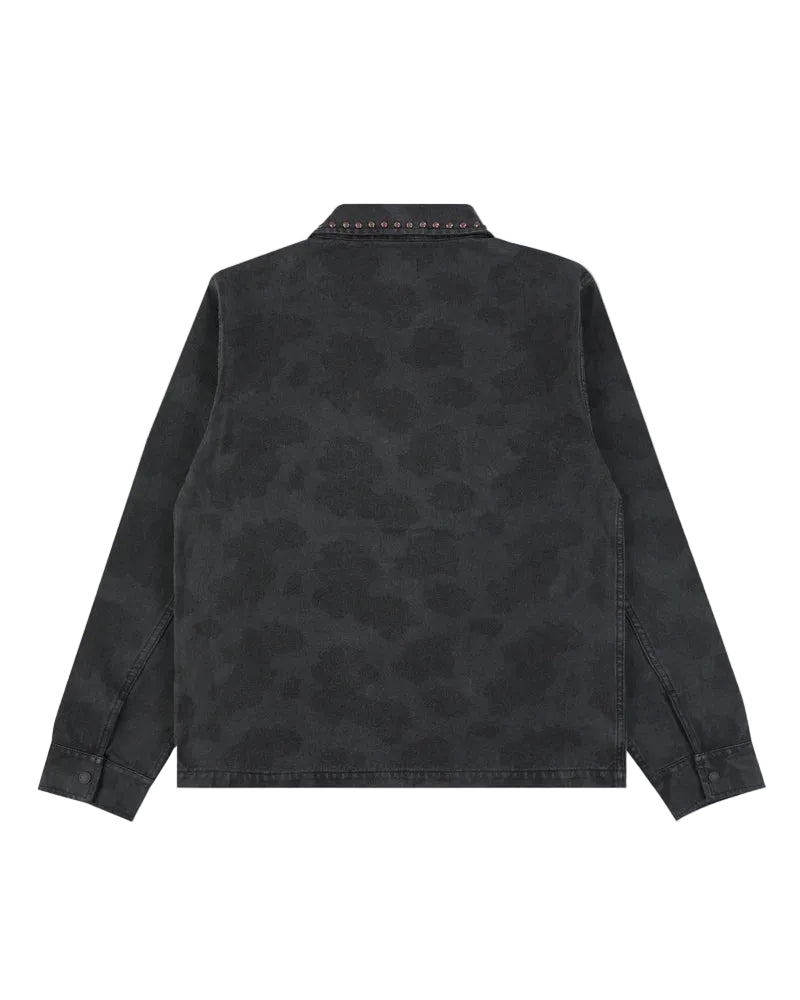 Cowhide Work Jacket | Black