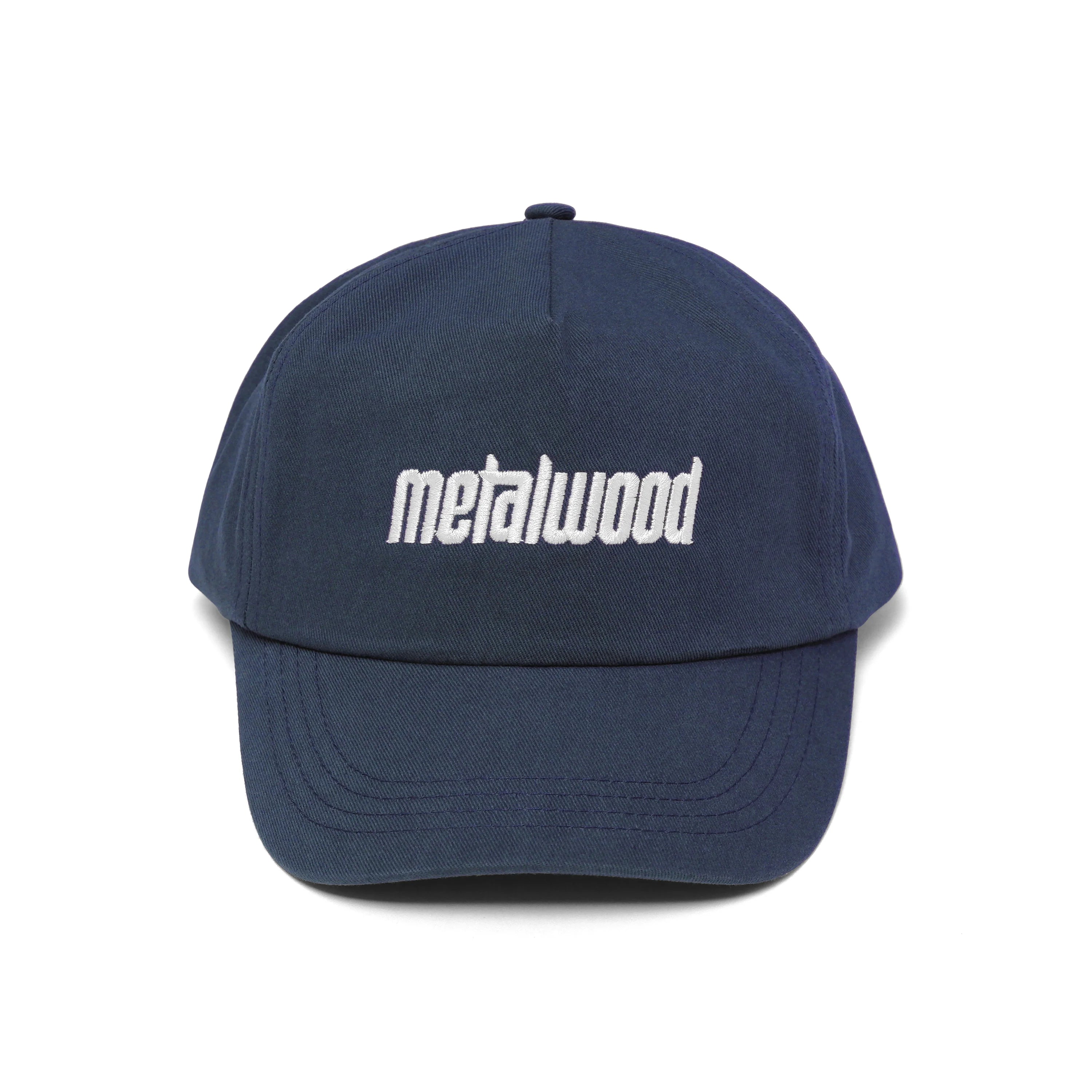 Metal Logo 5-Panel Hat | Navy