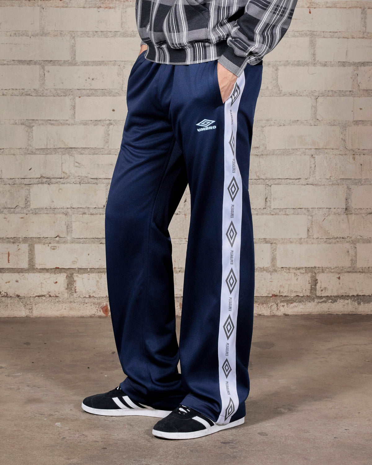 Umbro X Pleasures Bootcut Track Pants | Navy