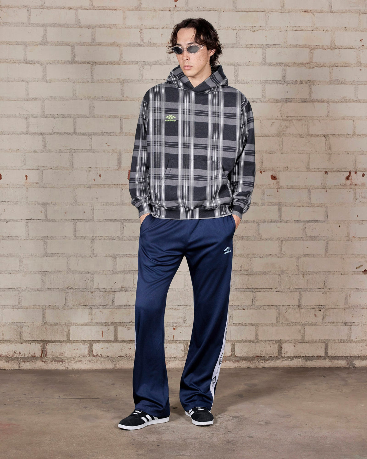Umbro X Pleasures Bootcut Track Pants | Navy