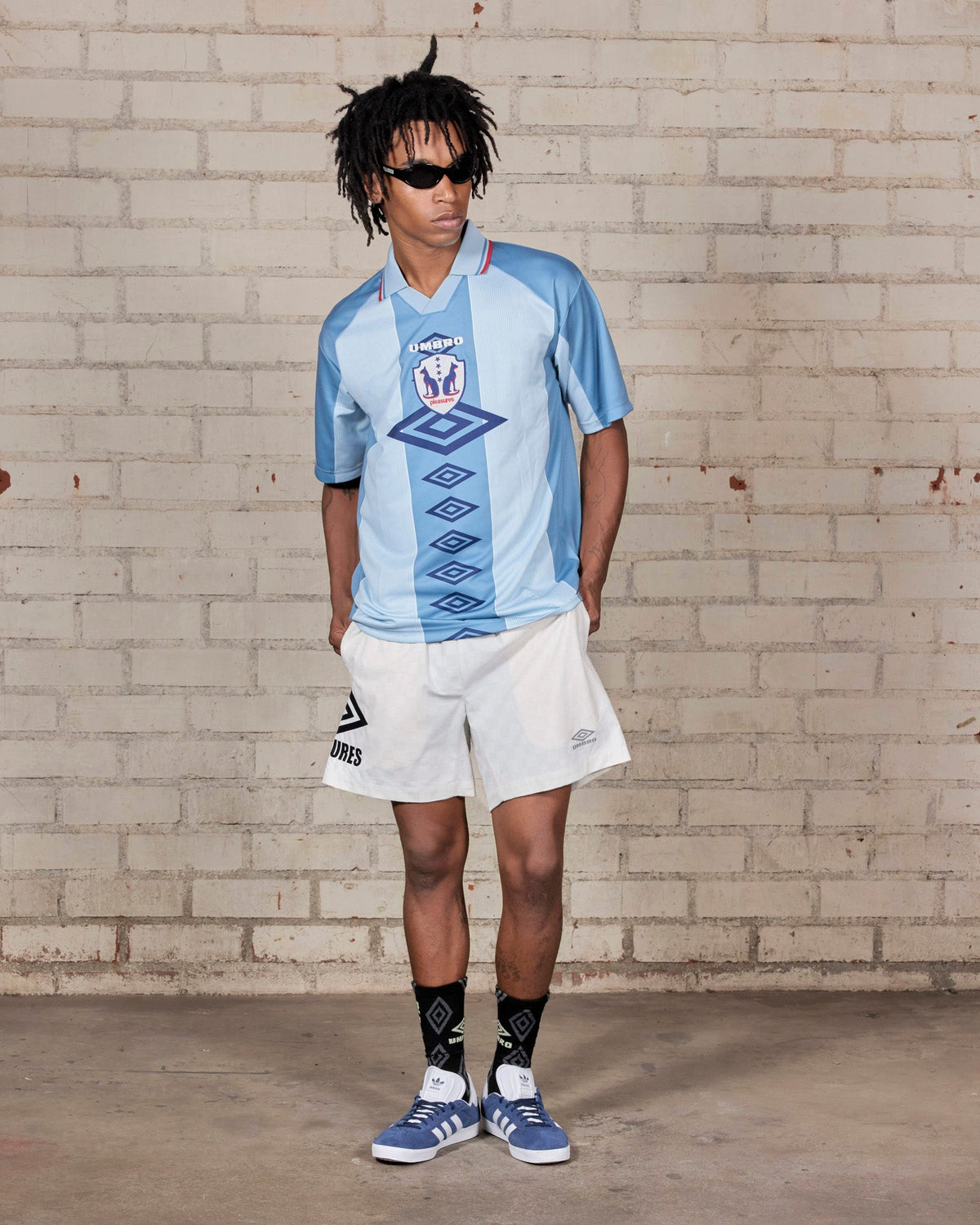 Umbro X Pleasures Classic Shorts | Cream