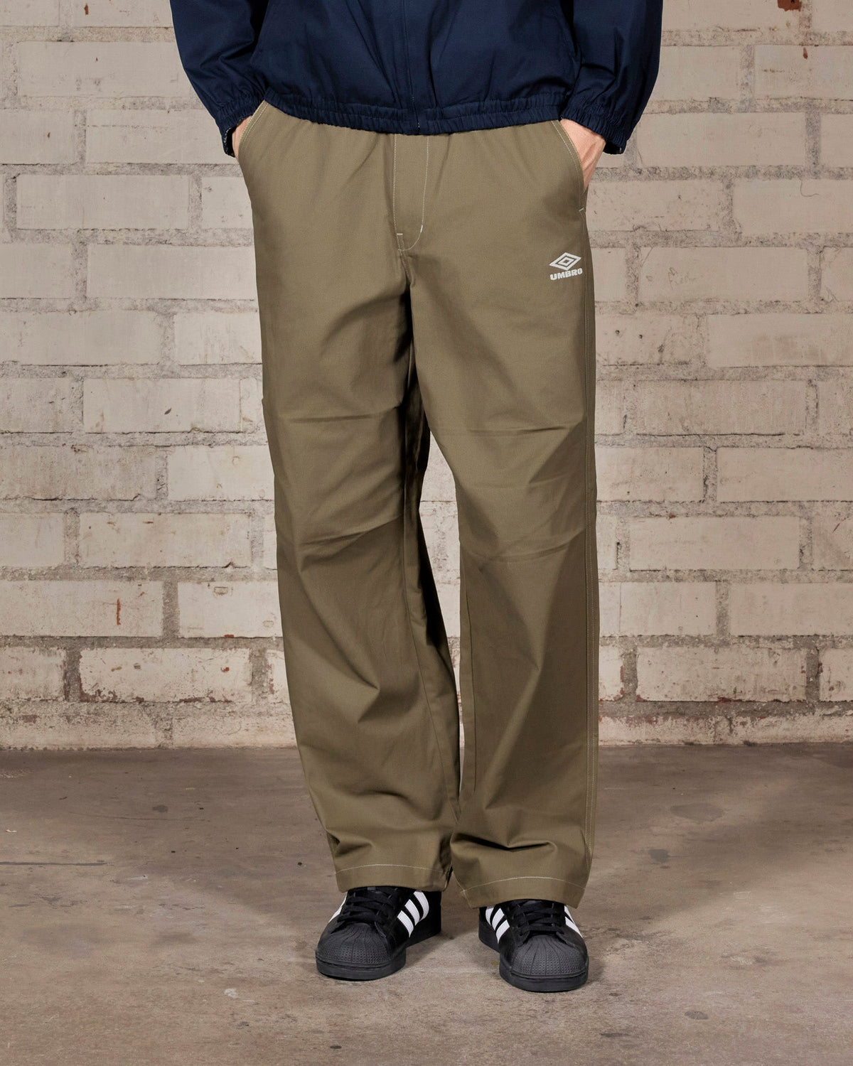 Umbro X Pleasures Manchester Relaxed Pants | Beige