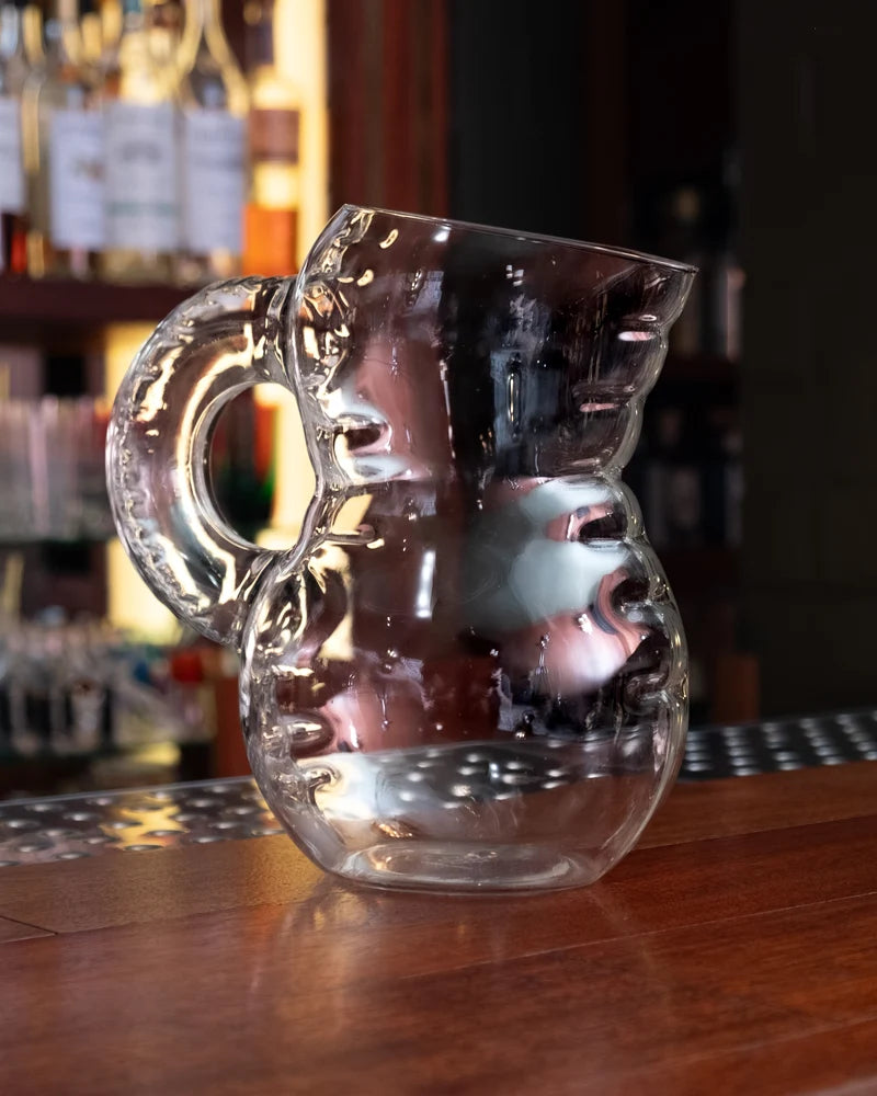 Glass jug 'EMILY' | Emerald