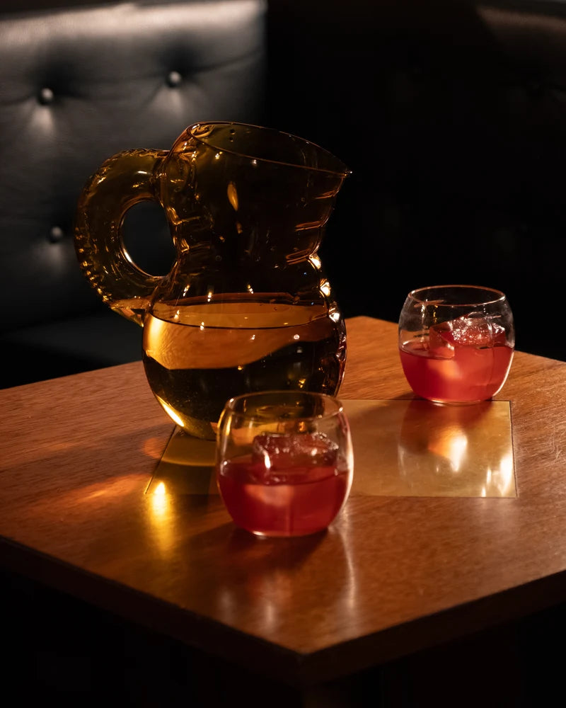Glass jug 'EMILY' | Emerald