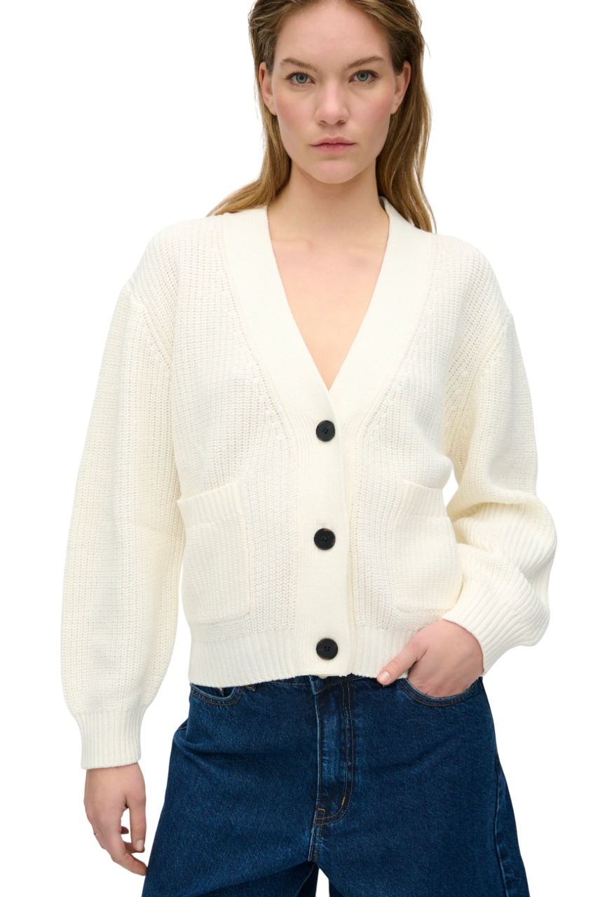 Gala Cardigan | Broken White