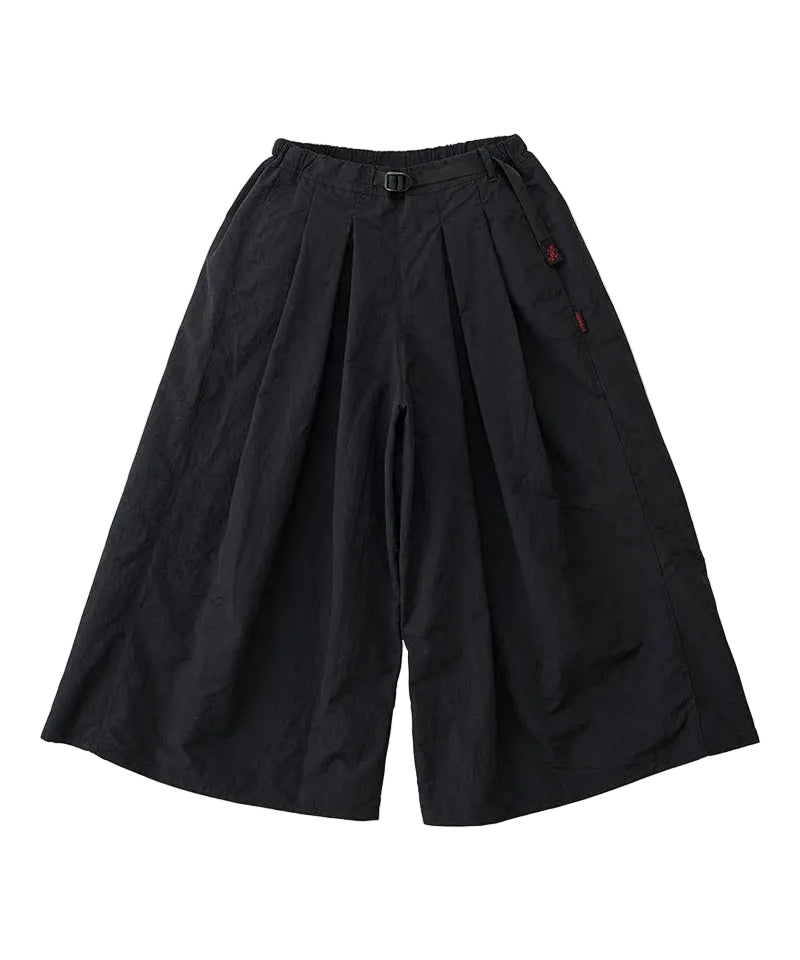 Nylon Flare Pant | Black