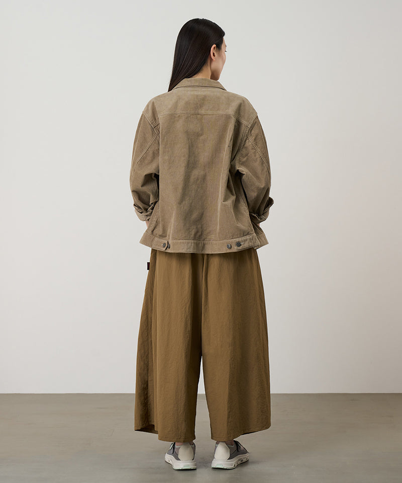 Nylon Flare Pant | Coyote