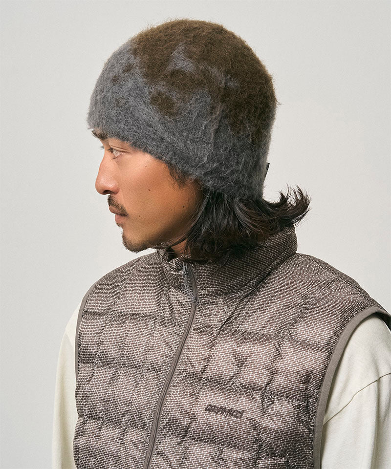 Mohair Splatter Beanie | Slate Splatter