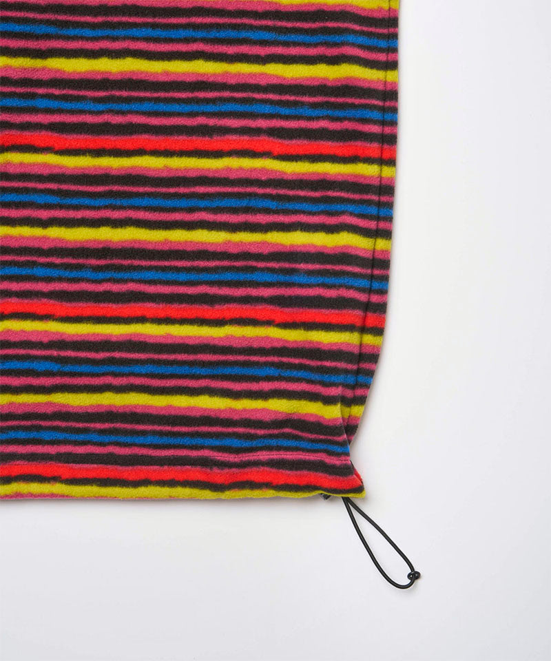 Thermal Fleece Pullover | Multi-stripe