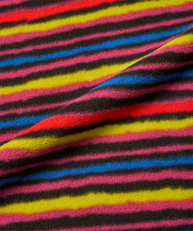 Thermal Fleece Pullover | Multi-stripe