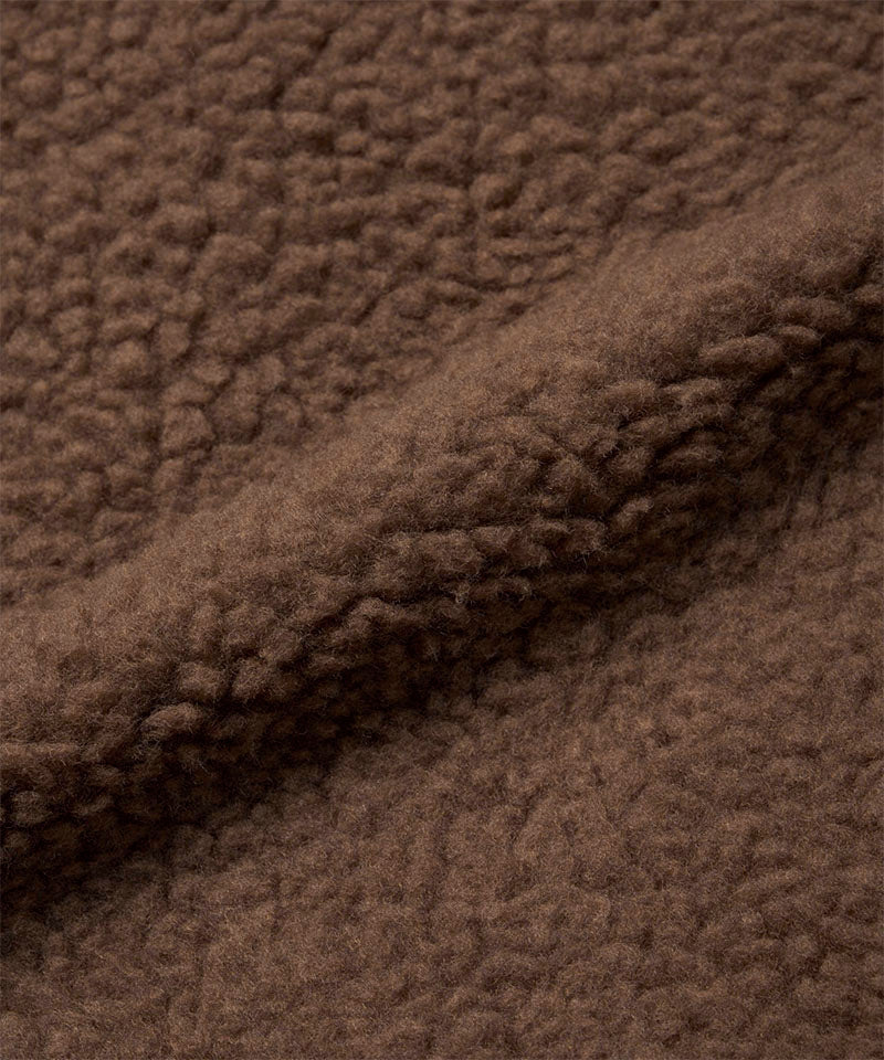 Reversible Sherpa Jacket | Dark Brown/Black