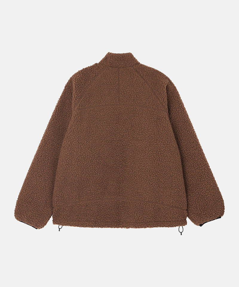Reversible Sherpa Jacket | Dark Brown/Black