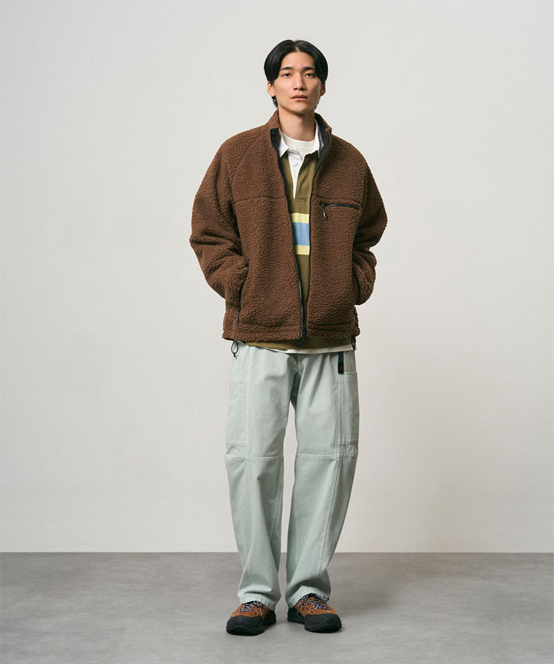 Reversible Sherpa Jacket | Dark Brown/Black
