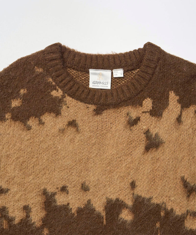 Mohair Splatter Sweater | Safron Splatter