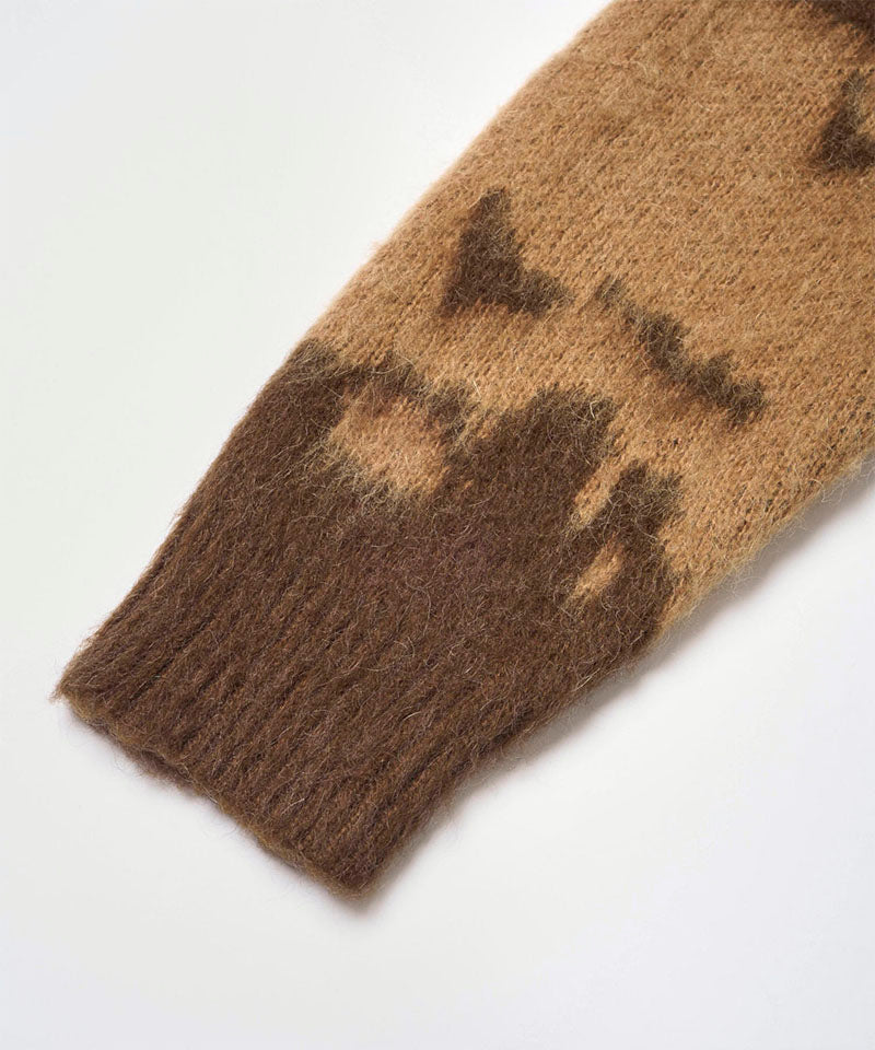 Mohair Splatter Sweater | Safron Splatter