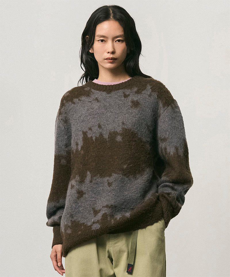 Mohair Splatter Sweater | Slate Splatter