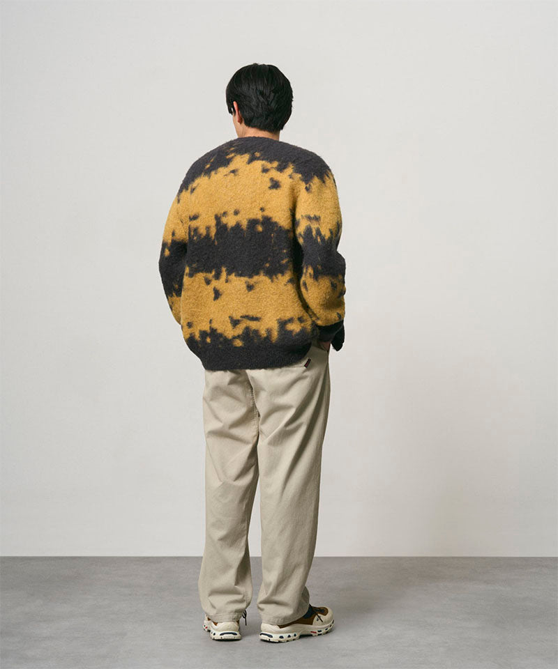 Mohair Splatter Cardigan | Safron Splatter