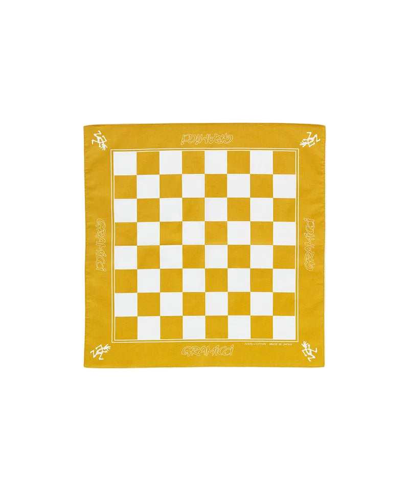 Checkers Bandana | Yellow Orange