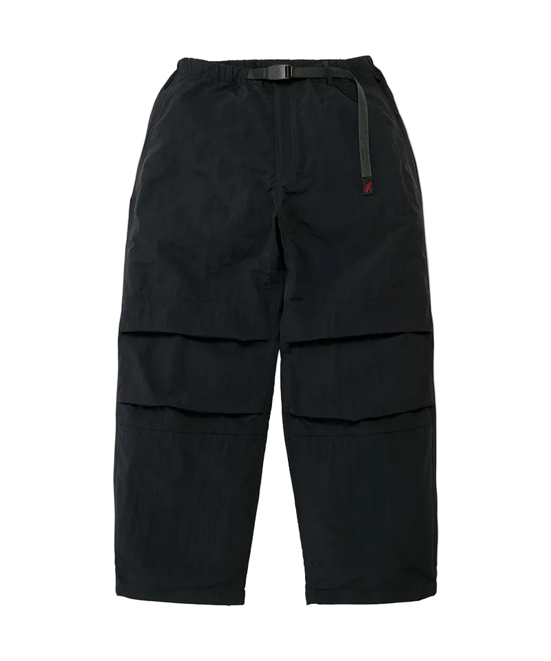 Nylon Paneled Trek Pant | Black