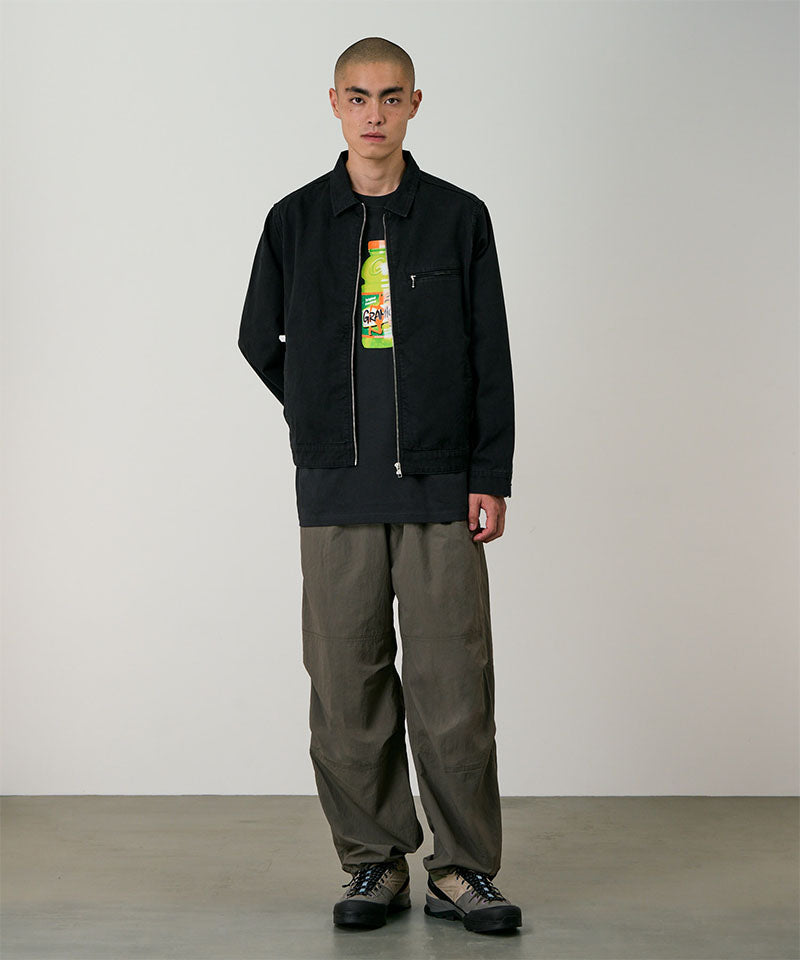 Nylon Paneled Trek Pant | Granite