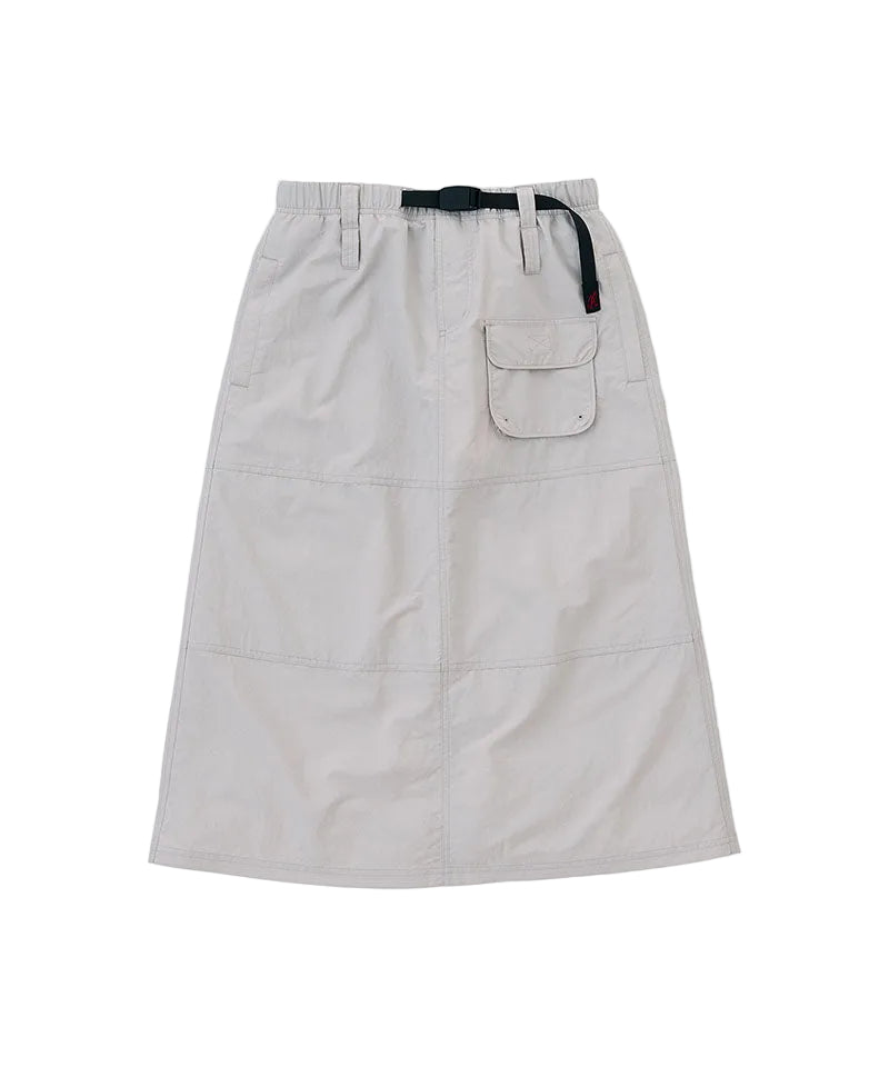 Nylon Utility Skirt | Ecru