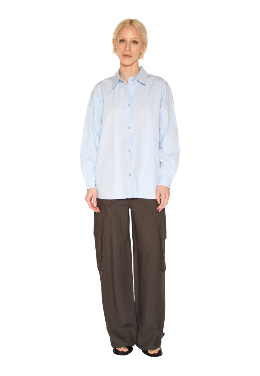Harper Long Sleeved Shirt | Light Blue
