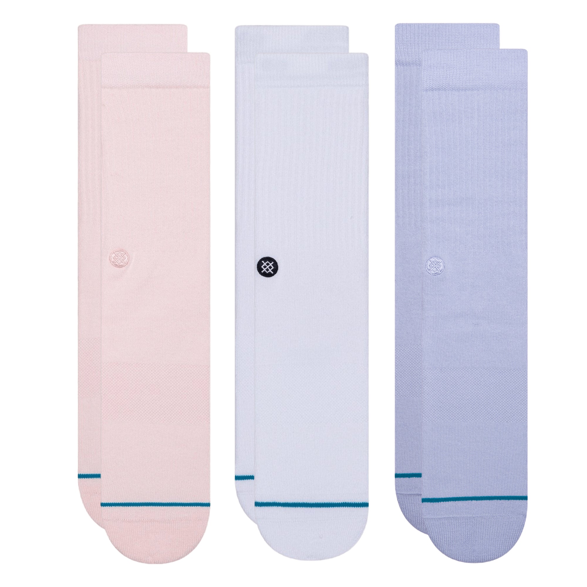 Icon Crew Socks 3 Pack
