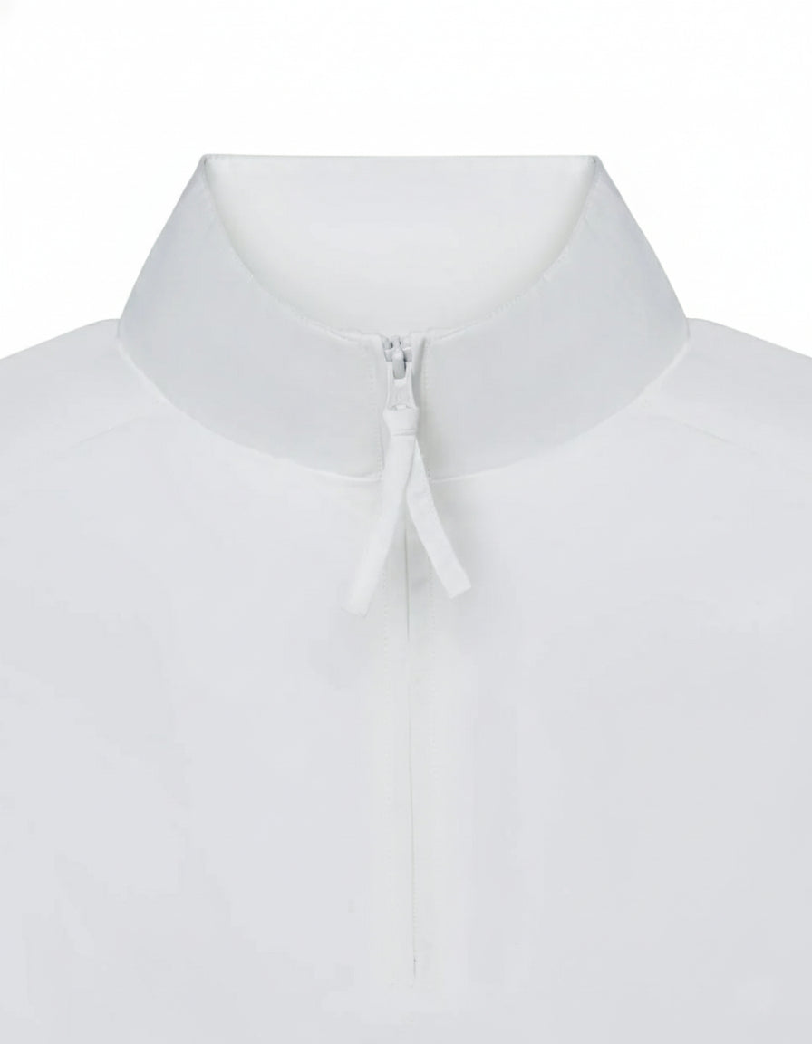 Nylon Windshirt | White