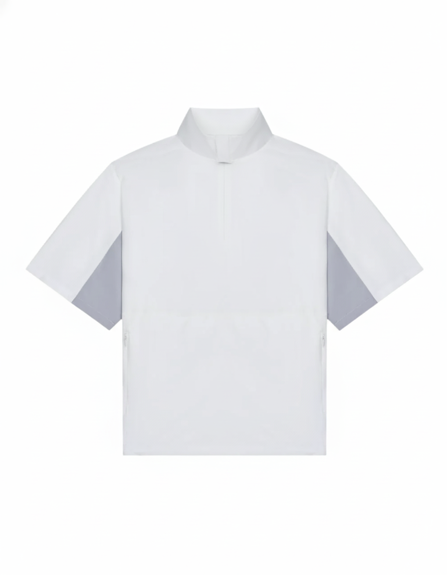 Nylon Windshirt | White