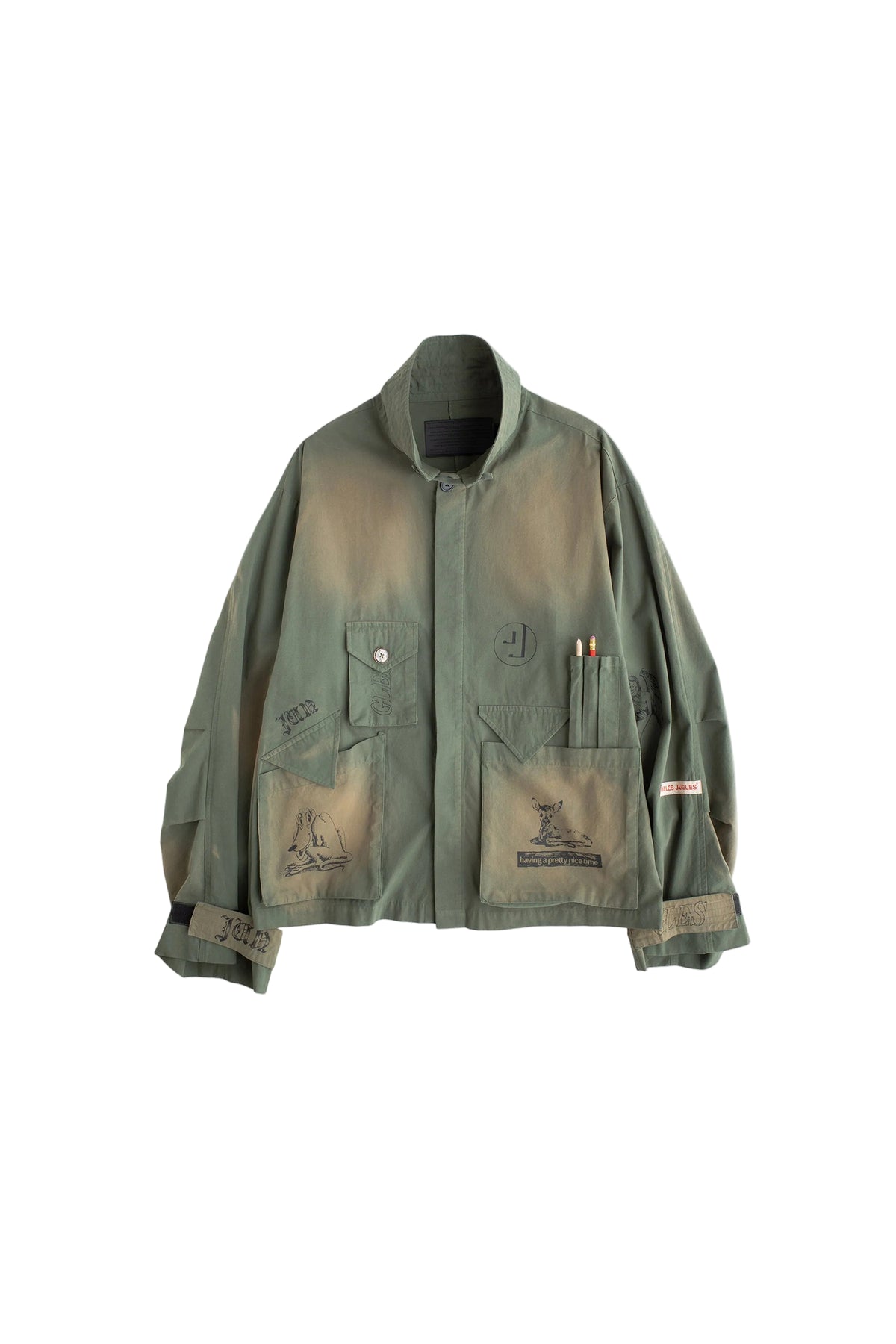 Sketches Field Jacket | Green