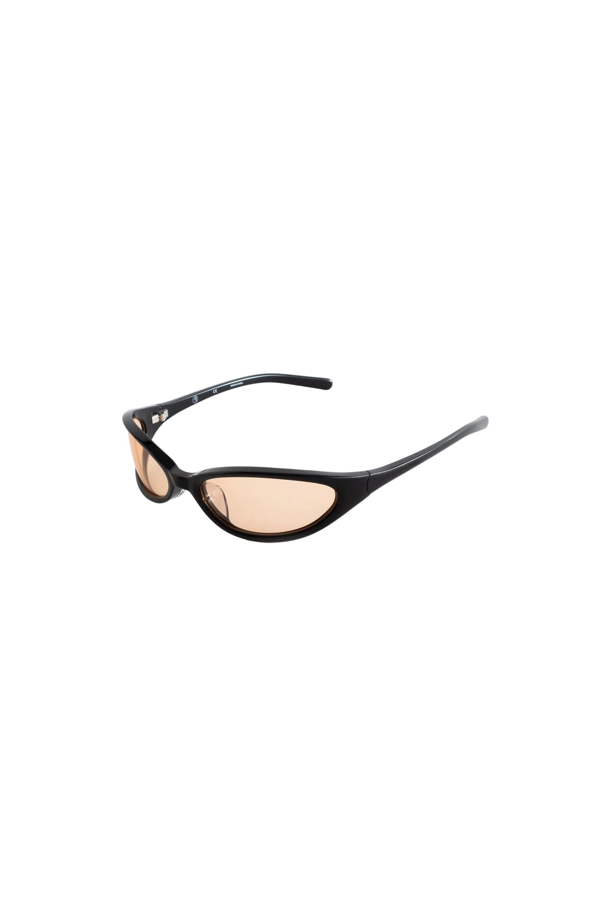Face Slap Sunglasses | Black/Yellow