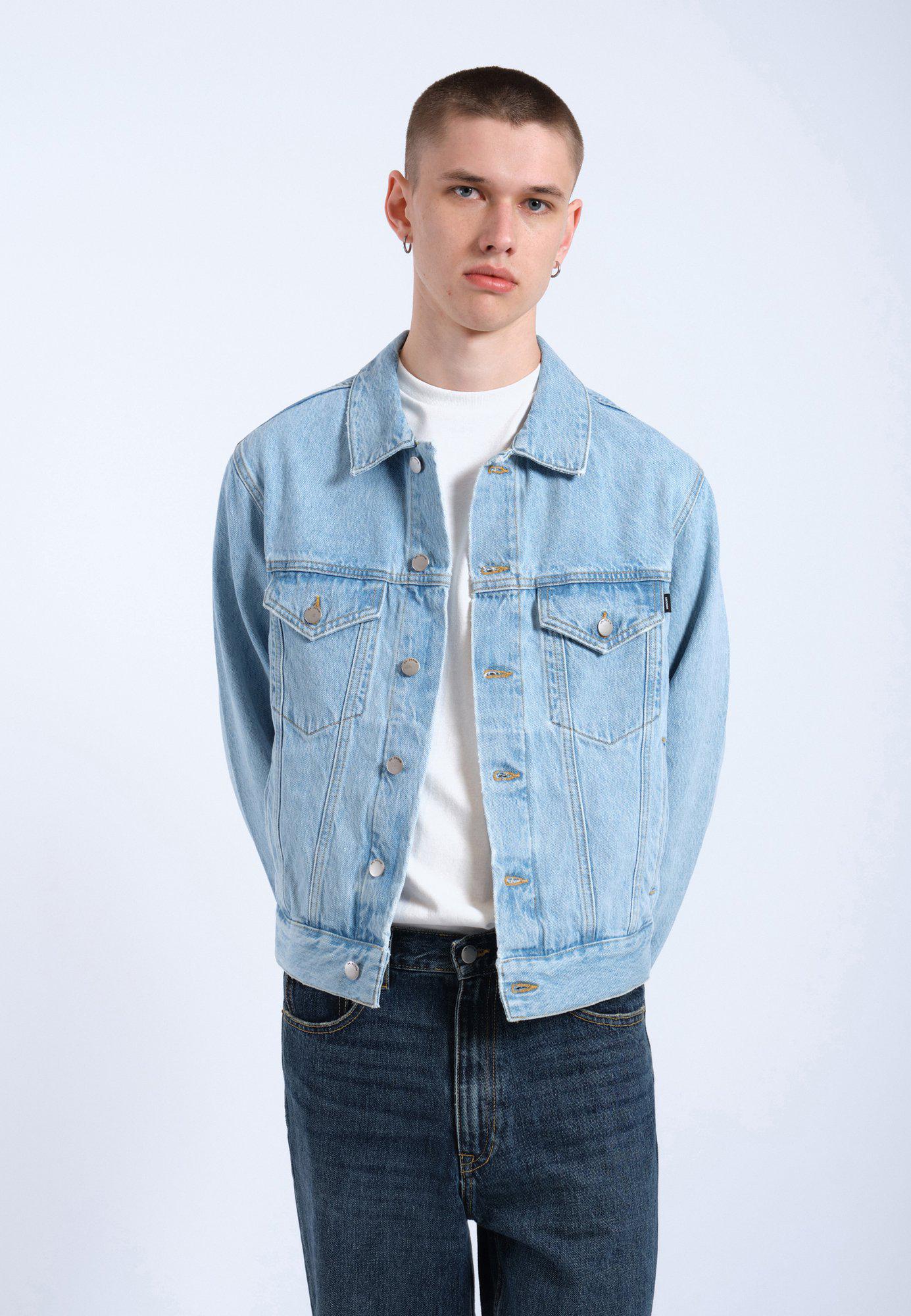 Joey Trucker Jacket - Stream Light Retro