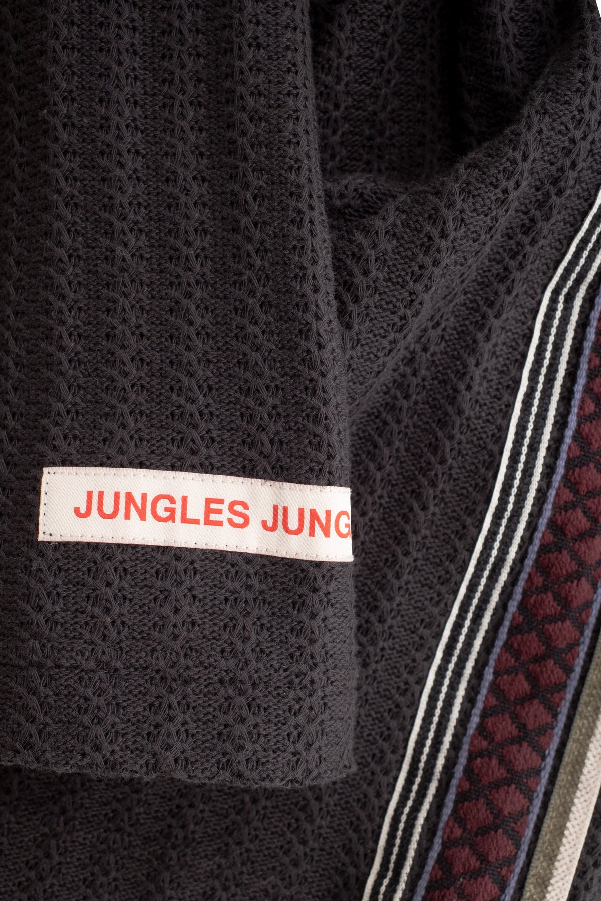 Triple Tape Knit | Black