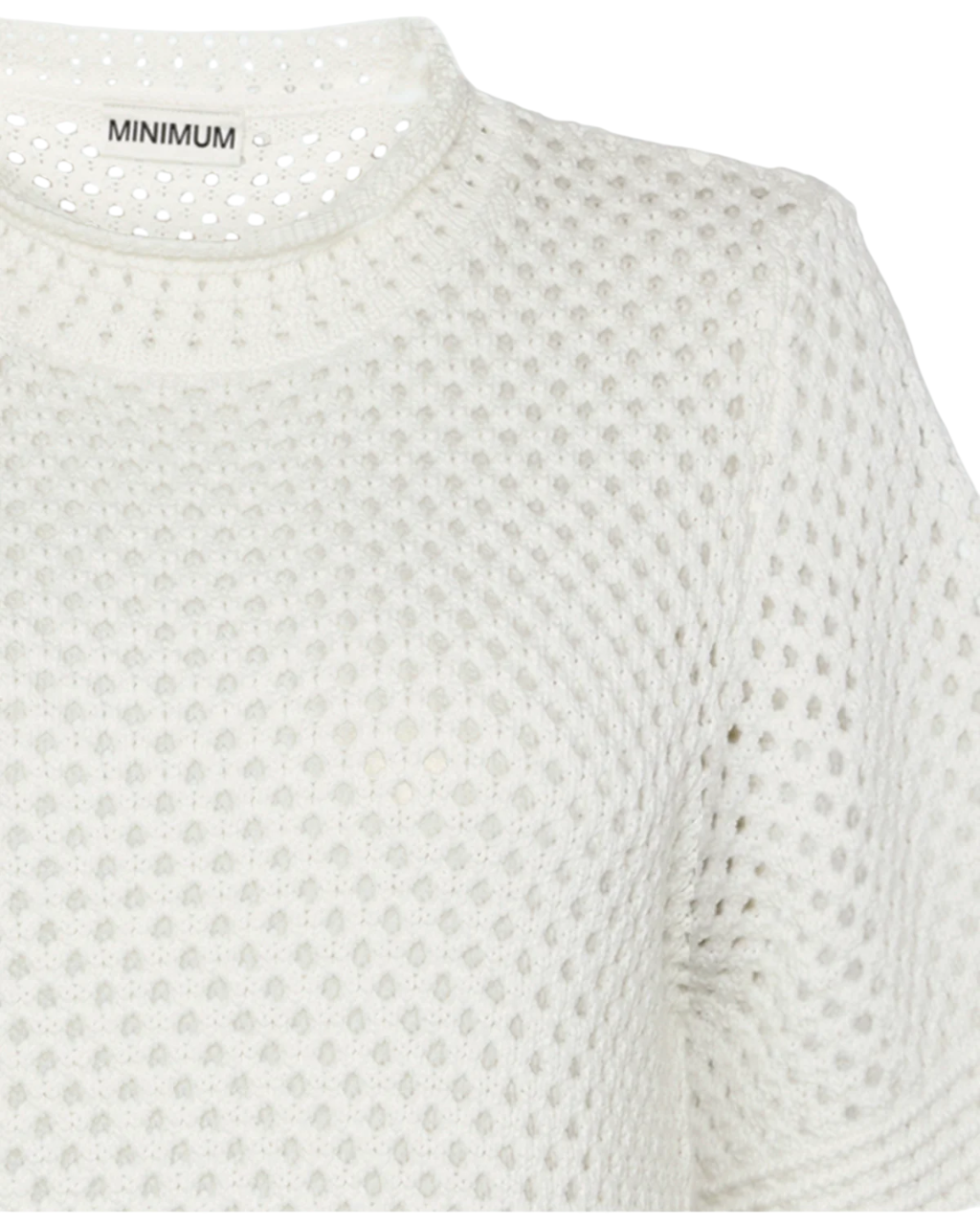 Lily Crochet T-Shirt | Coco Milk