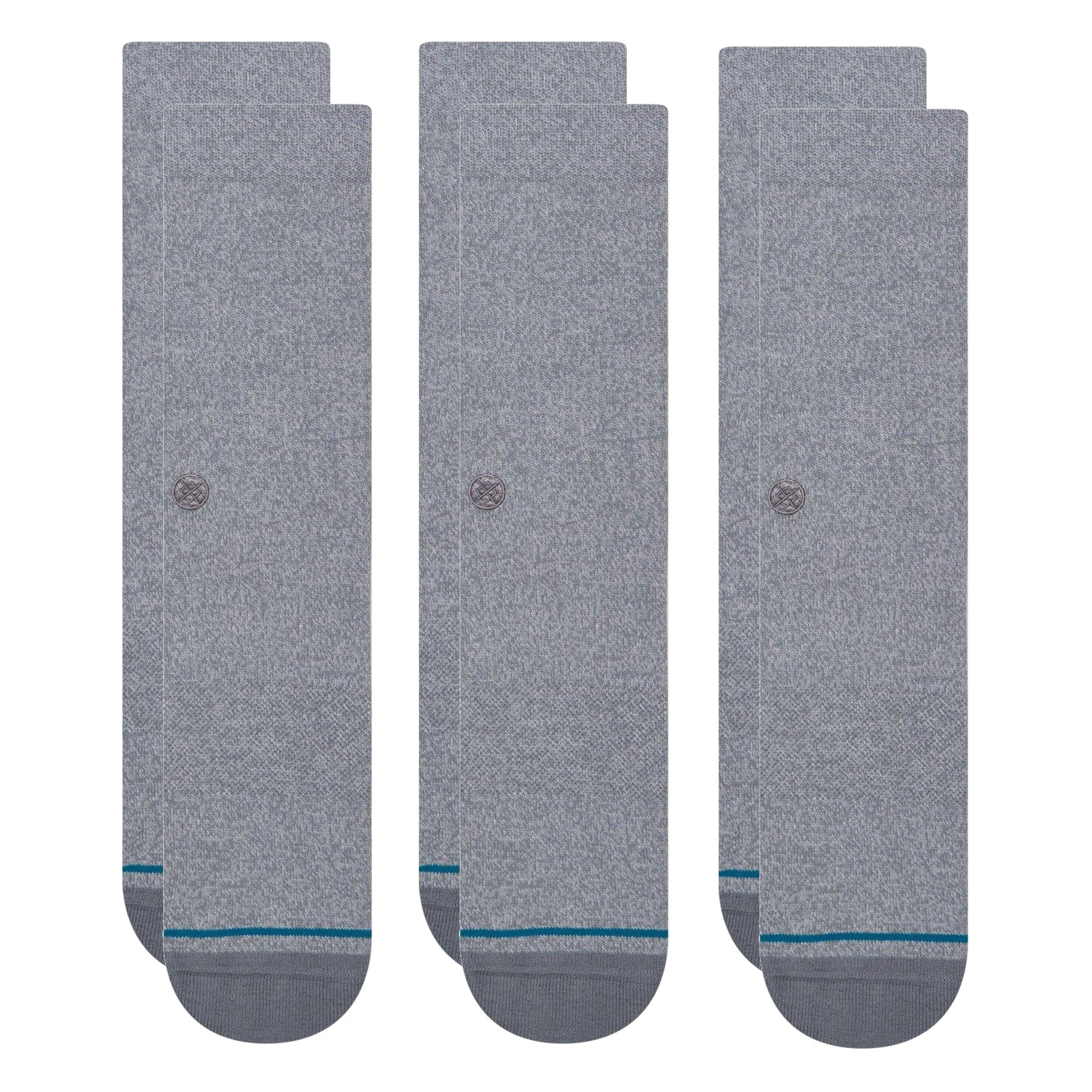 Icon Crew Socks 3 Pack