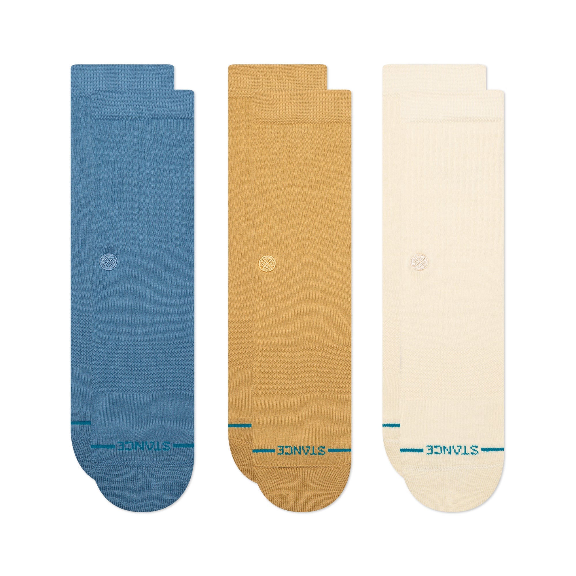 Icon Crew Socks 3 Pack