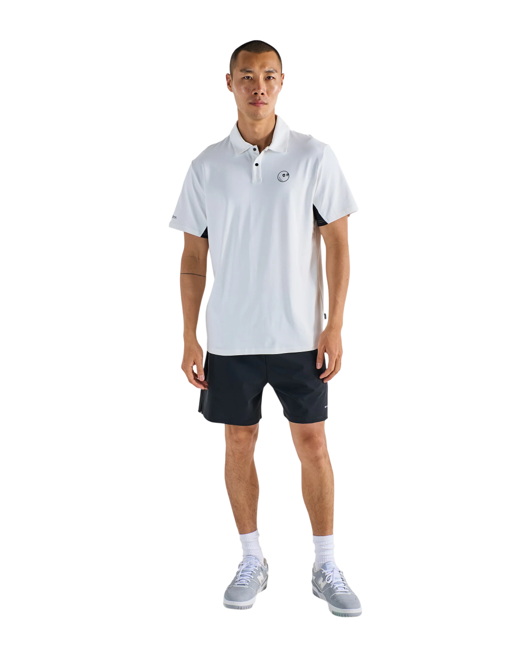 Performance Pique Polo | White/Black