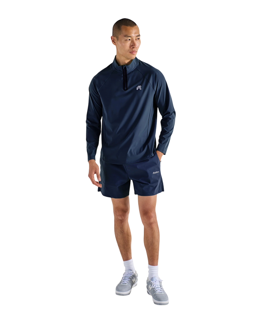 Performance Raglan Quarter Zip | Navy