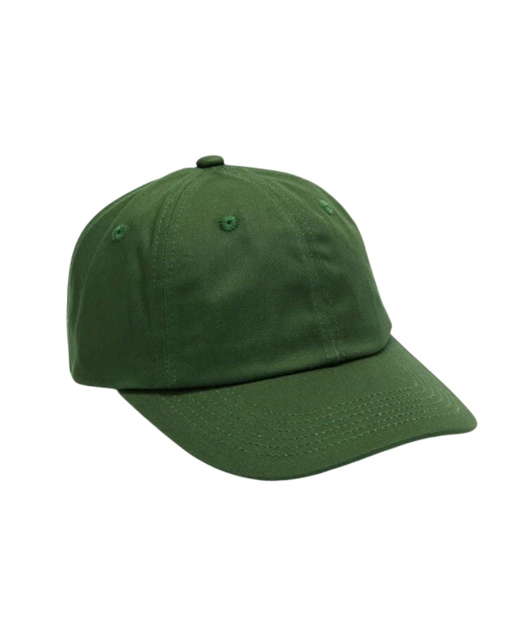 Washed Cotton Twill Hat | Green