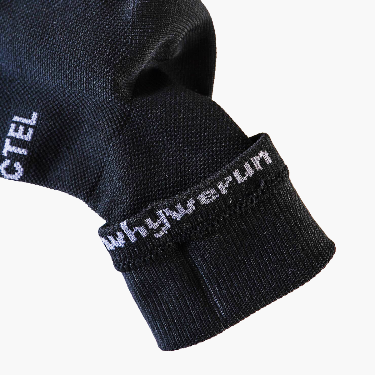 Black Performance Crew Socks