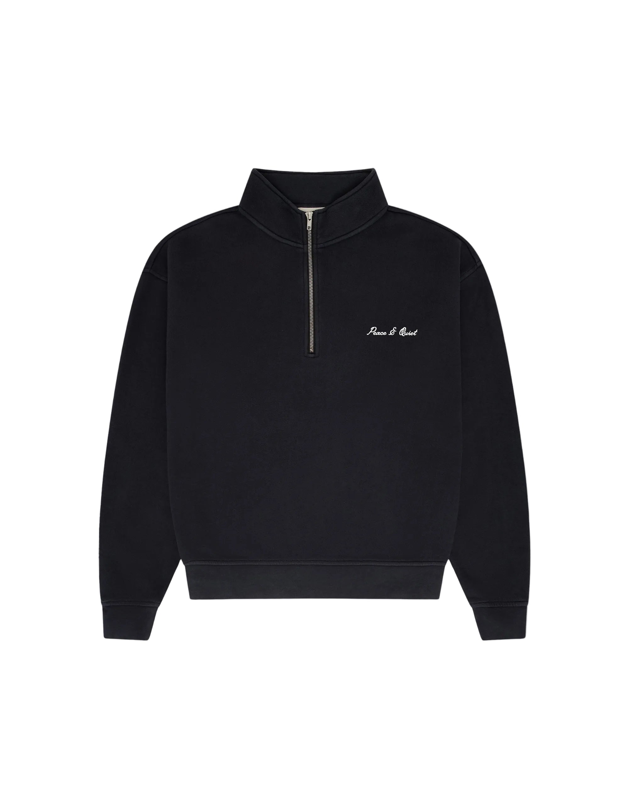 Signature Quarter Zip | Black