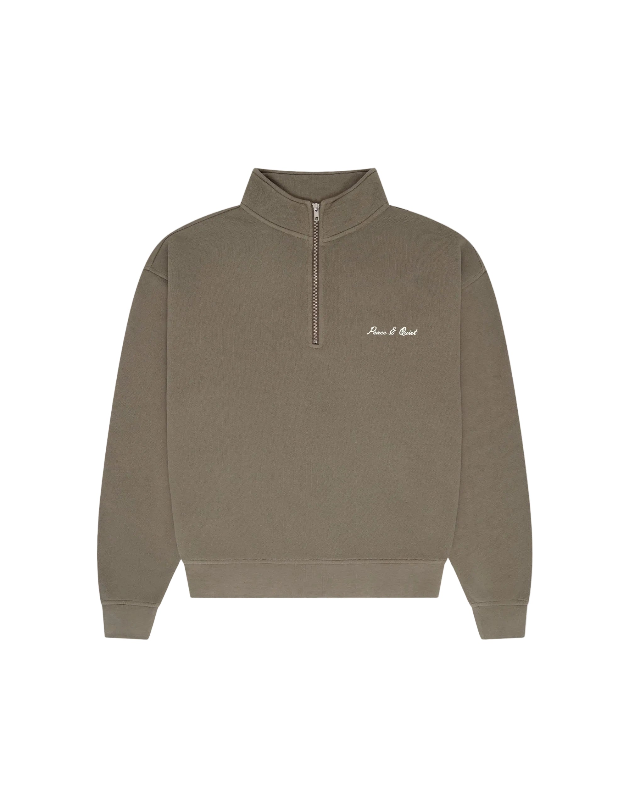 Signature Quarter Zip | Sepia