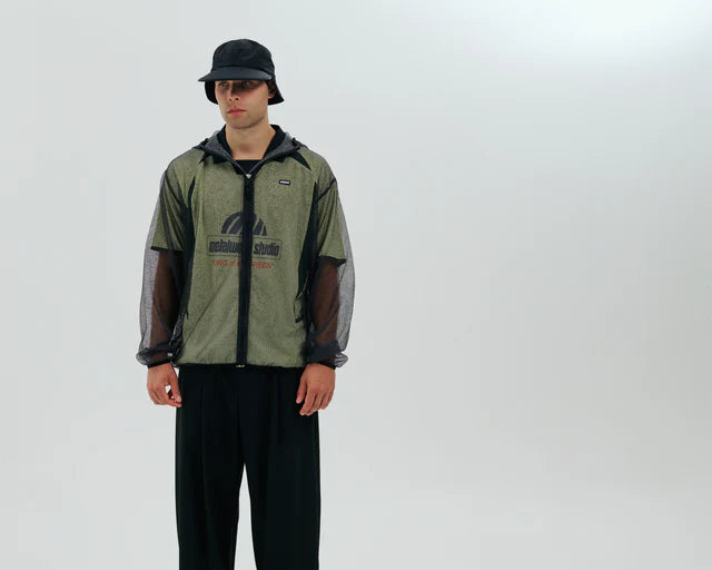 Net Parka | Black