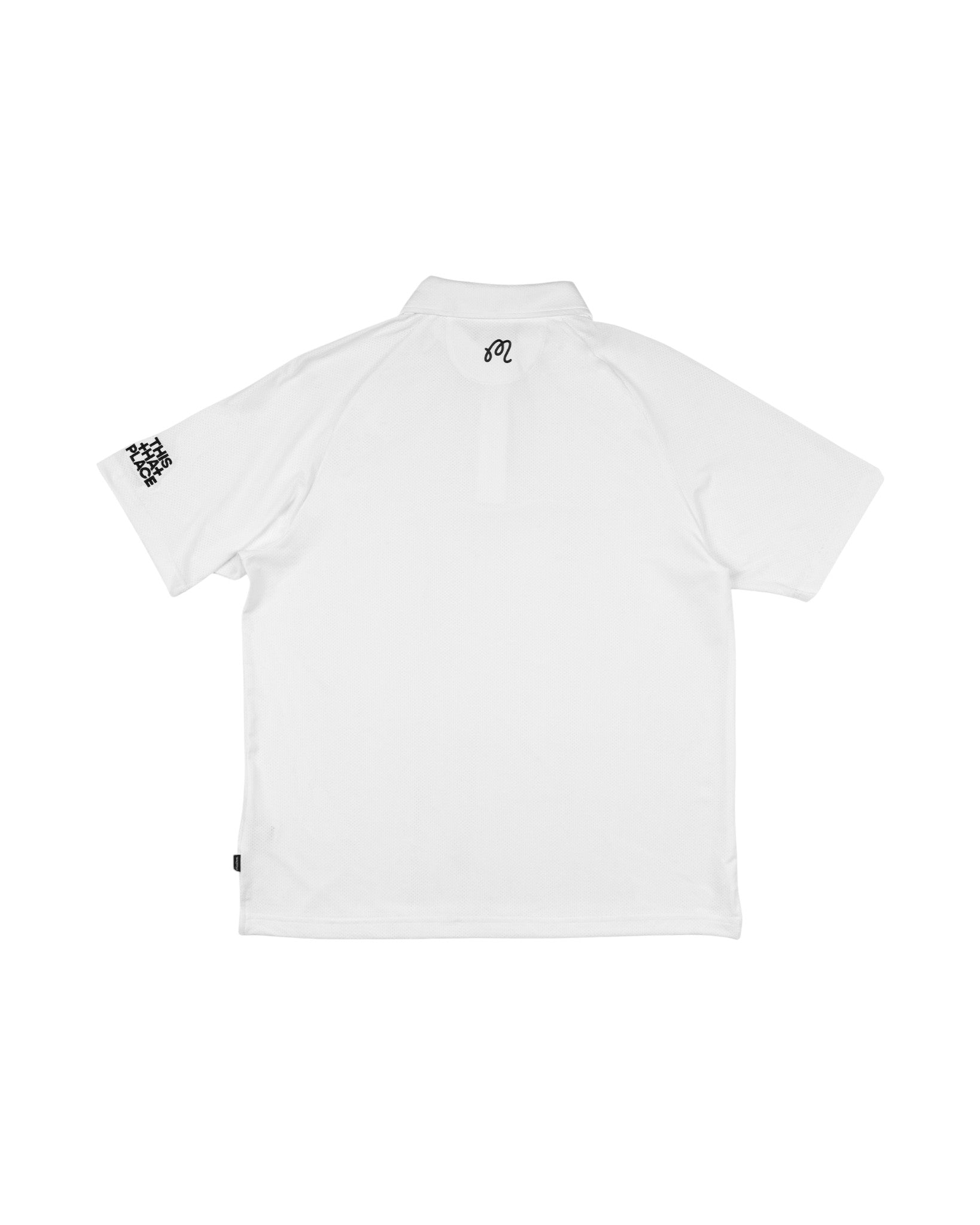 Malbon x TTP Performance Raglan Polo | White