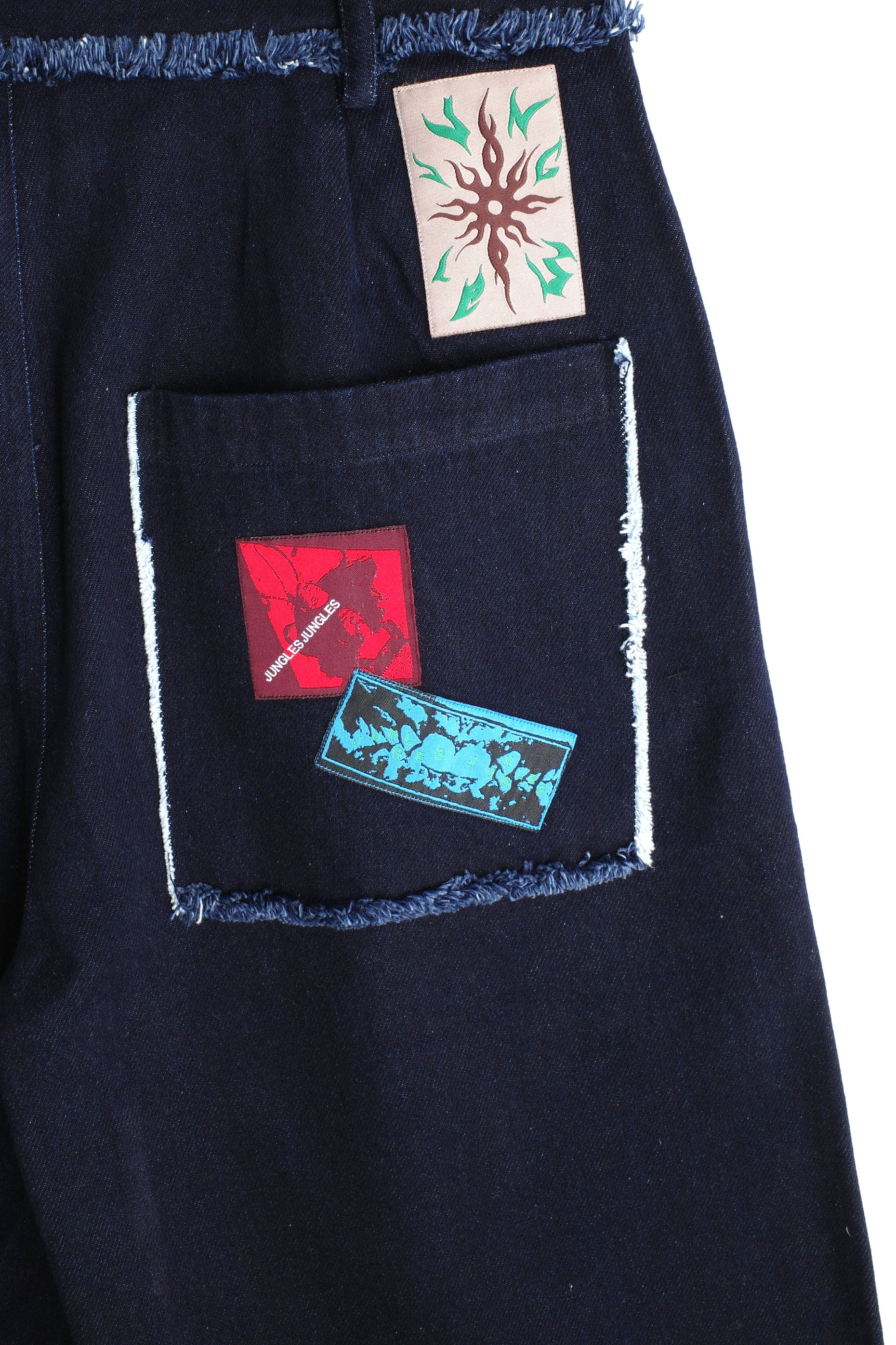 Frayed Denim Jorts