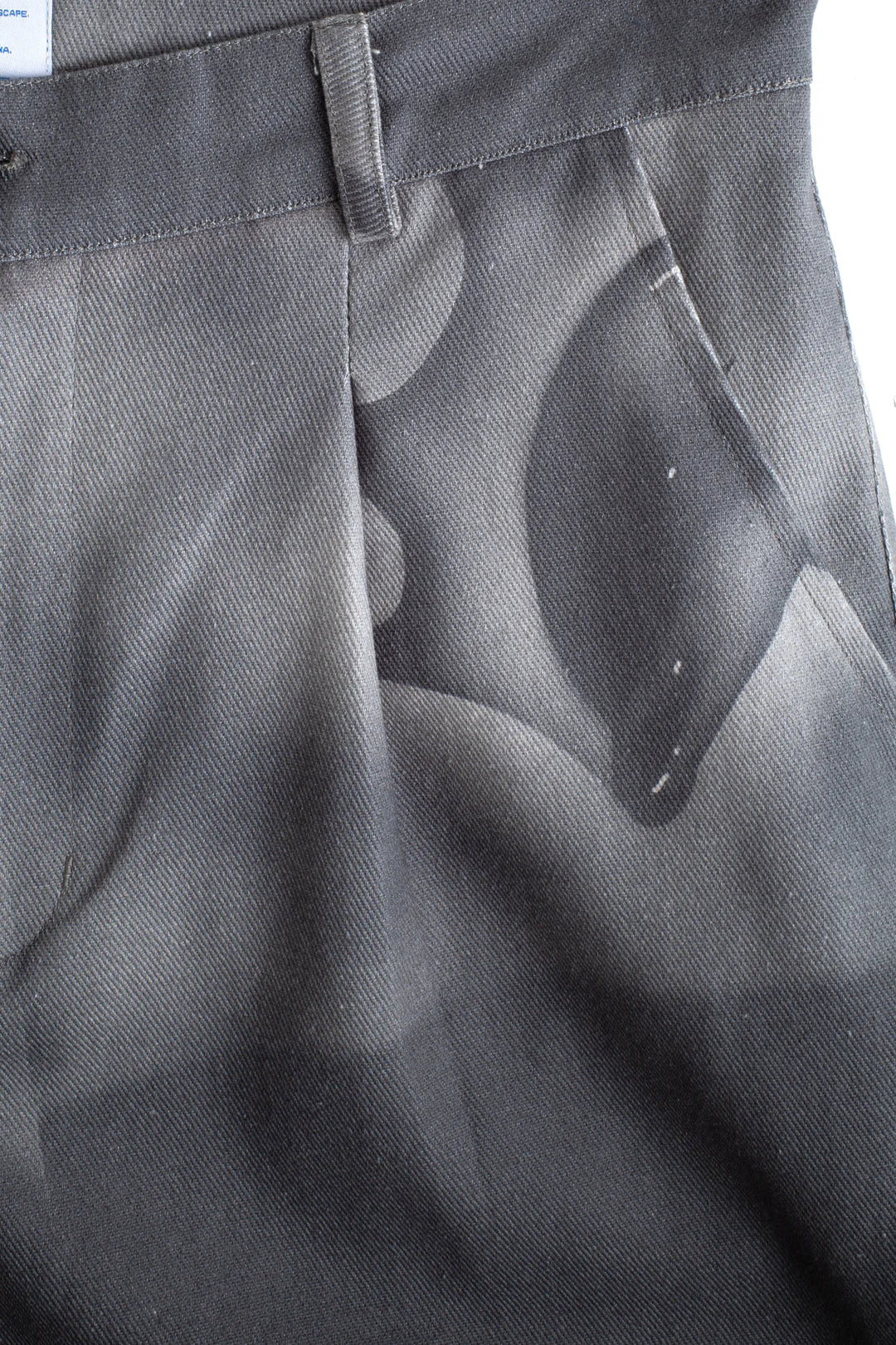 Flaming Dolphin Jorts | Grey Denim