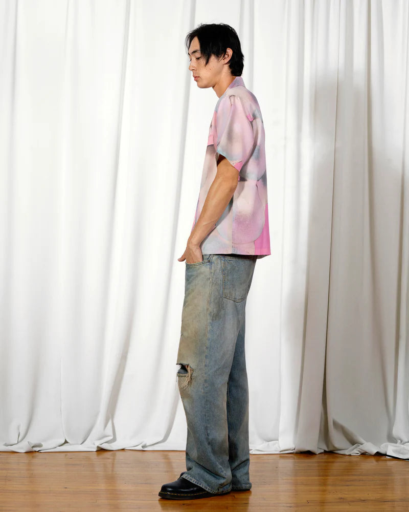 Pearl Button Up | Pink