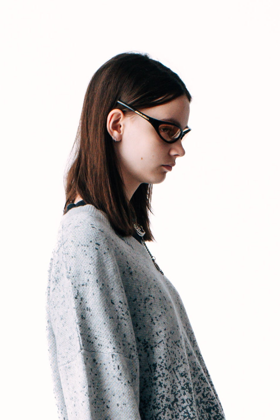 Face Slap Sunglasses | Black/Yellow