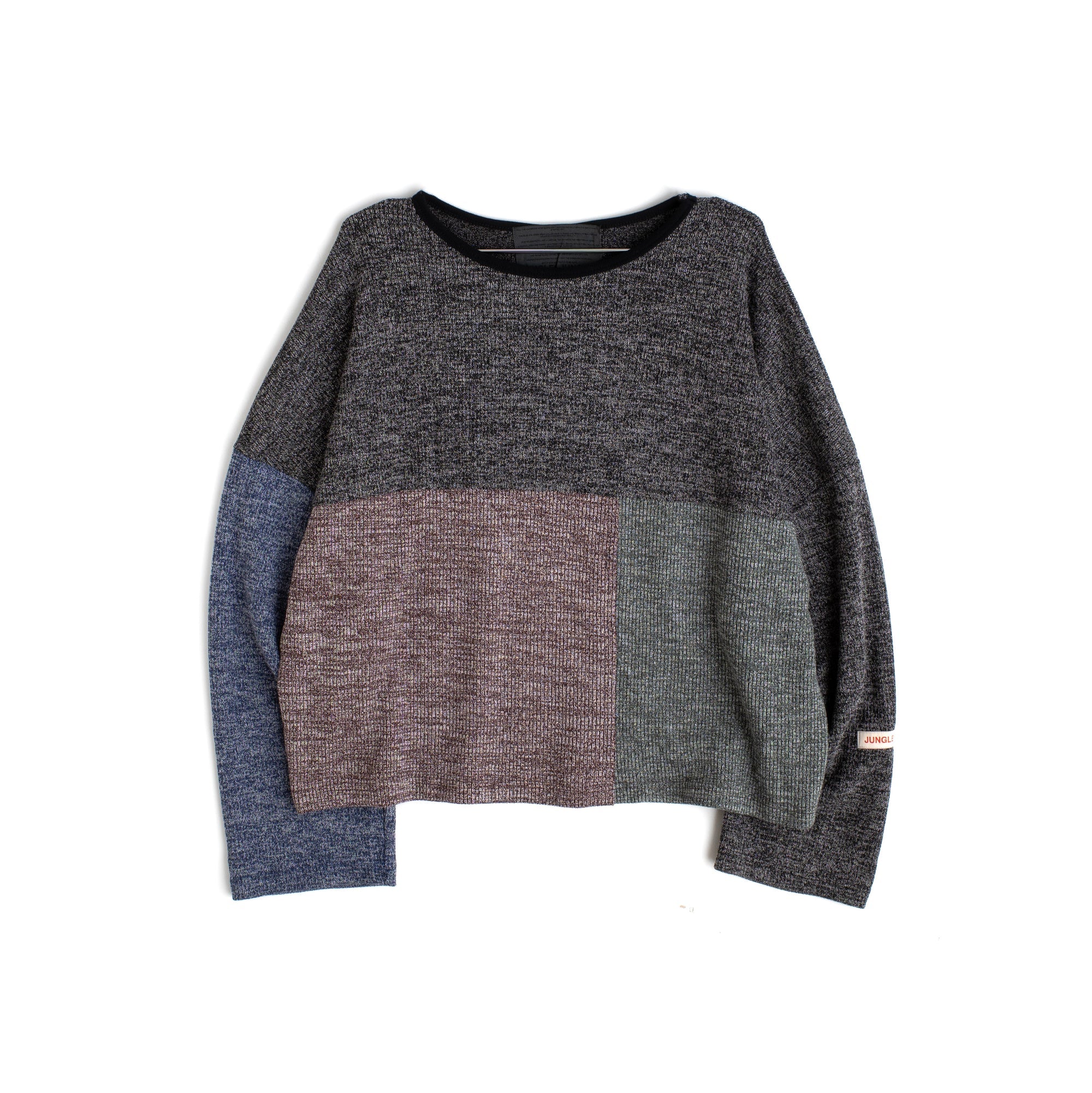 Paneled Speckle Knit | Multi
