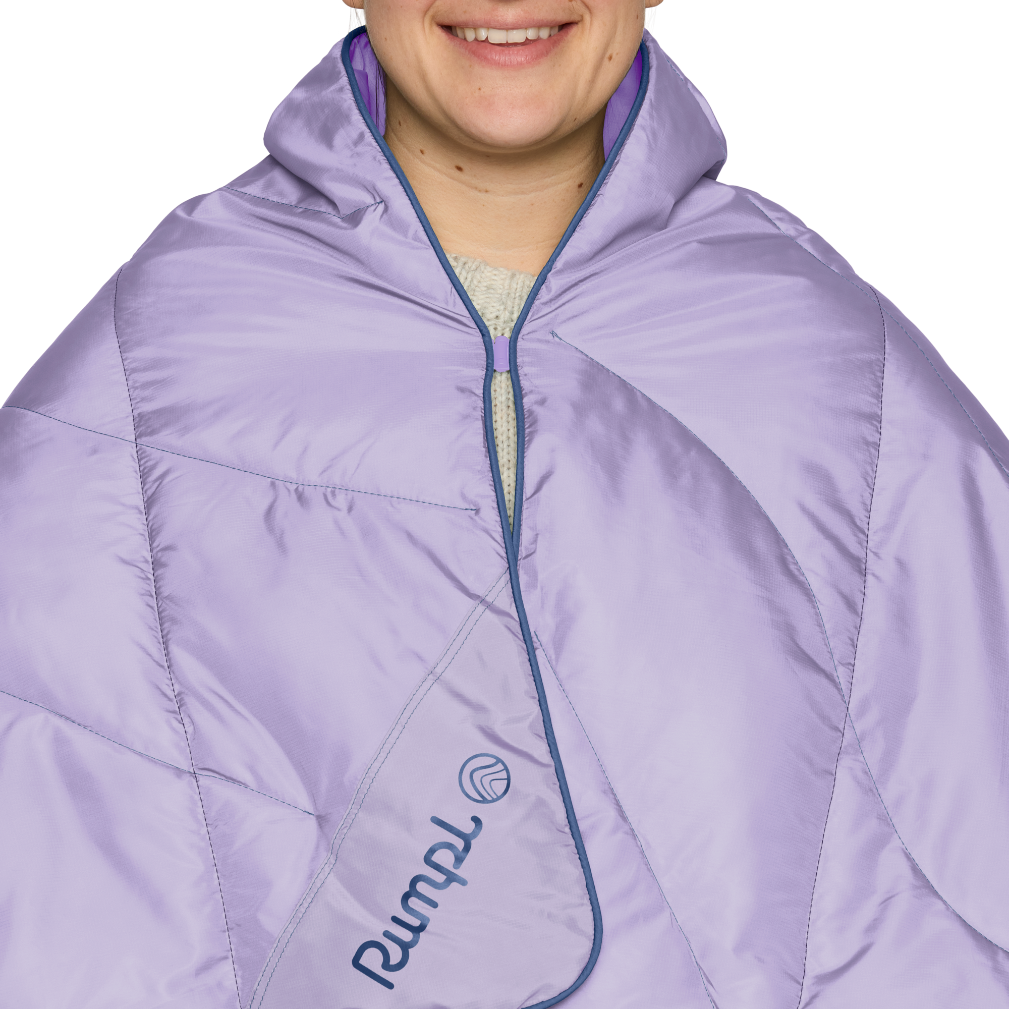 Travel Puffy Blanket - Lavender